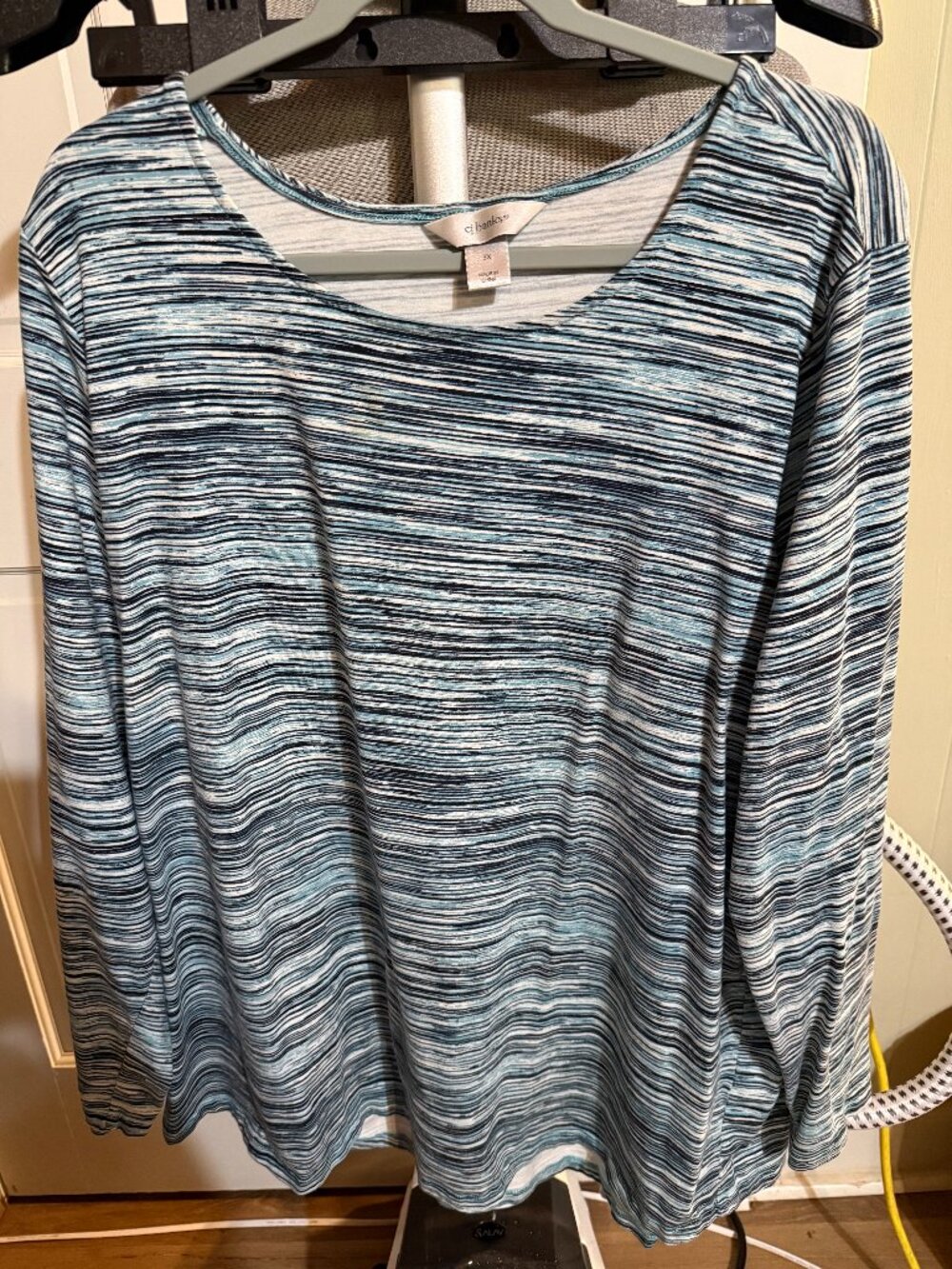 Christopher and Banks Women's Striped Top Size 3X